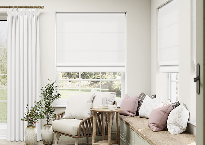 Medina, Ivory - Roman Blind - Image 3